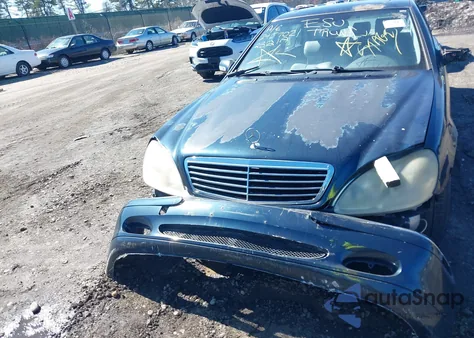 2000 Mercedes-Benz S 430 z USA, uszkodzony, nr VIN WDBNG70J2YA119188